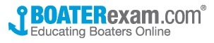 boaterexam.com logo associated with BoatSafe US to provide boating safety exams to get boating license