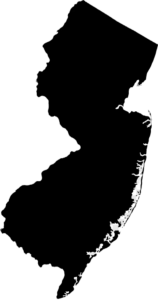 Map of New Jersey used to show locations that you can get your boating license