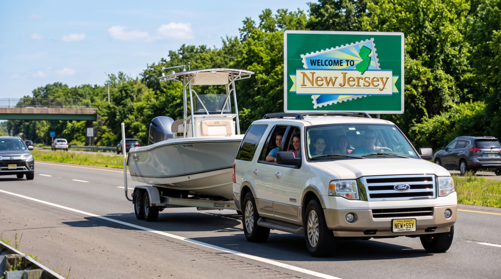 out of state boat license NJ vacation
